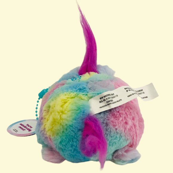 Pikmi Pops Pikmi Flips 2017 Cotton Candy 4" Noodle The Unicorn Reversible Plush - Picture 5 of 6